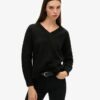 Jersey oversize con cuello en V
