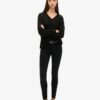 Jersey oversize con cuello en V