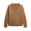Jersey oversize con cuello en V