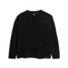 Jersey oversize con cuello en V