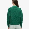 Jersey polo de punto trenzado Aran