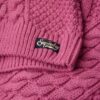 Jersey polo de punto trenzado Aran