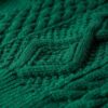Jersey polo de punto trenzado Aran