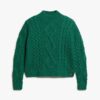 Jersey polo de punto trenzado Aran