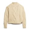 Jersey polo de punto trenzado Aran