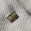 Jersey Vintage Jacob de punto trenzado con media cremallera