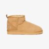 Mini botas de ante y sherpa