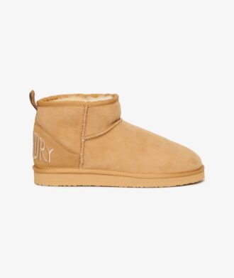 Mini botas de ante y sherpa