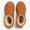 Mini botas de ante y sherpa