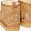 Mini botas de ante y sherpa