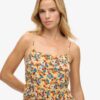 Mini vestido de playa con tirantes