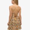 Mini vestido de playa con tirantes