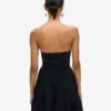 Minivestido bandeau de encaje de los años 50