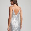 Minivestido con tirantes y lentejuelas brillantes Minivestido con tirantes y lentejuelas brillantes