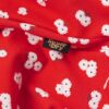 Minivestido de jersey con tirantes y estampado