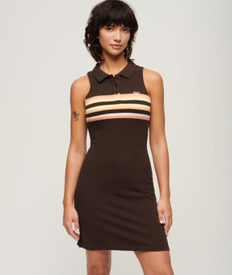 Minivestido polo de jersey