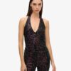Mono halter con lentejuelas
