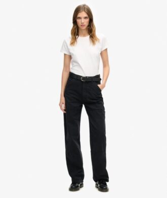 Pantalones anchos de carpintero