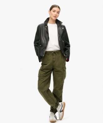 Pantalones cargo de talle bajo