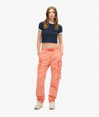 Pantalones cargo de talle bajo
