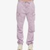 Pantalones cargo de talle bajo