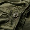 Pantalones cargo de talle bajo