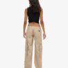 Pantalones cargo de talle bajo y pierna ancha