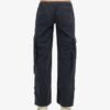 Pantalones cargo de talle bajo y pierna ancha