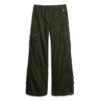 Pantalones cargo de talle bajo y pierna ancha