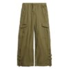 Pantalones cargo de talle bajo y pierna ancha