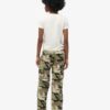 Pantalones cargo rectos de talle bajo