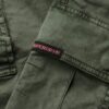 Pantalones cargo rectos de talle bajo