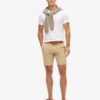 Pantalones cortos chinos elásticos Pantalones cortos chinos elásticos