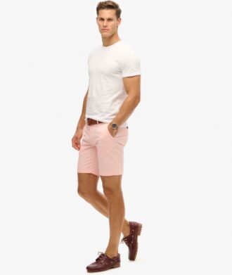 Pantalones cortos chinos elásticos