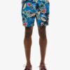 Pantalones cortos de 43 cm con estampado hawaiano reciclado