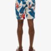Pantalones cortos de 43 cm con estampado hawaiano reciclado