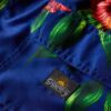 Pantalones cortos de 43 cm con estampado hawaiano reciclado