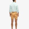 Pantalones cortos de 43 cm con estampado hawaiano reciclado