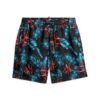Pantalones cortos de 43 cm con estampado hawaiano reciclado