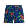 Pantalones cortos de 43 cm con estampado hawaiano reciclado
