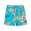 Pantalones cortos de 43 cm con estampado hawaiano reciclado