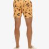 Pantalones cortos de 43 cm con estampado hawaiano reciclado