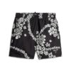 Pantalones cortos de 43 cm con estampado hawaiano reciclado