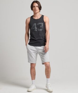 Pantalones cortos de jersey con logotipo Vintage de Organic Cotton