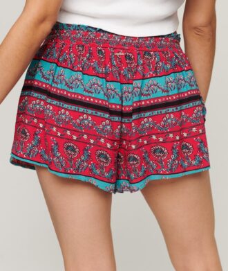 Pantalones cortos de playa con fruncidos