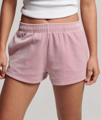 Pantalones cortos de terciopelo con el logotipo S
