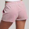 Pantalones cortos de terciopelo con el logotipo S Pantalones cortos de terciopelo con el logotipo S