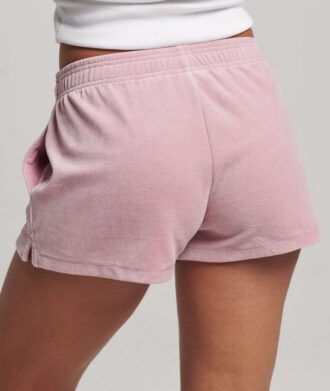 Pantalones cortos de terciopelo con el logotipo S
