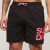 Pantalones cortos reciclados de 17 pulgadas con logotipo de ropa deportiva