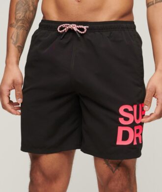 Pantalones cortos reciclados de 17 pulgadas con logotipo de ropa deportiva